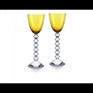 Baccarat Vega Rhine Wine Amber - Set 2